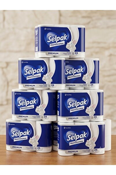 Selpak Premium Tuvalet Kağıdı 3 Katlı 24lü