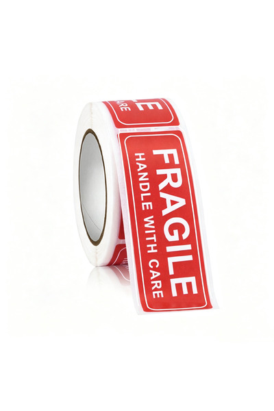 Choice1 H1066-120pcs 120-500pcs Fragile Stickers Roll Handle with Care 2.5cm*...
