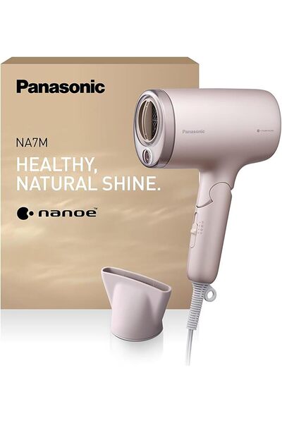 PANASONIC EH-NA7M-P825 nanoe Uscător de păr pentru păr strălucitor, Design pl...
