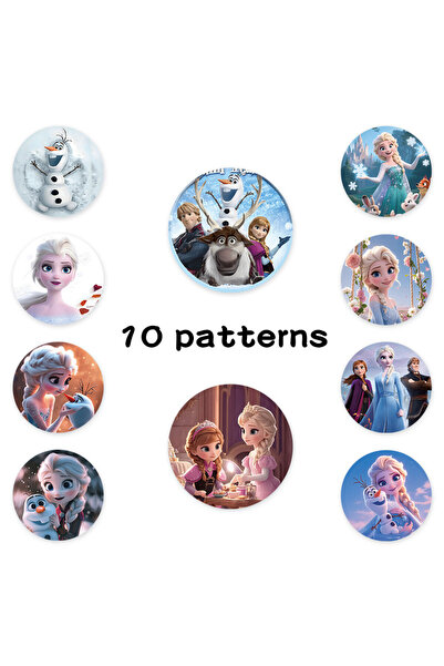 Choice 500PCSRoll Frozen IP Sticker Roll - 500 Pcs Cost-Effective Decals for ...