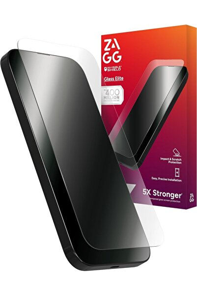 Zagg InvisibleShield Glass Elite Screen Protector for iPhone 16 & iPhone 15 (...