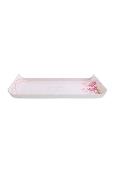 ROYALFORD Printed Serving Tray White/Pink/Green 38.6.7x2.0cm