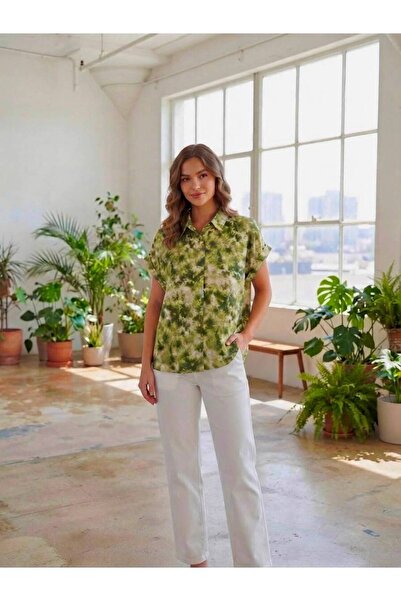 Rodi Mood Women's Ruffled Side Blouse 235