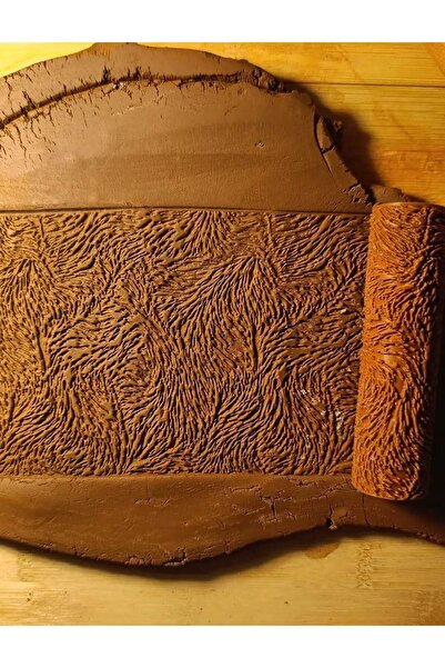 Enbceramic 10 CM DOKU RULOSU DESEN OKLAVASI SERAMİK POLİMER KİL KALIP