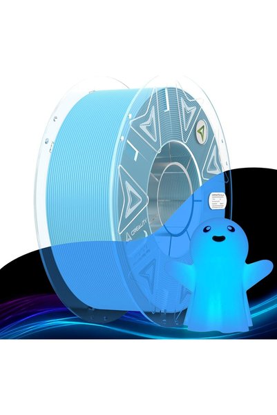 Creality Hyper PLA Gece Parlayan Mavi 1 kg 1.75mm Luminious Blue
