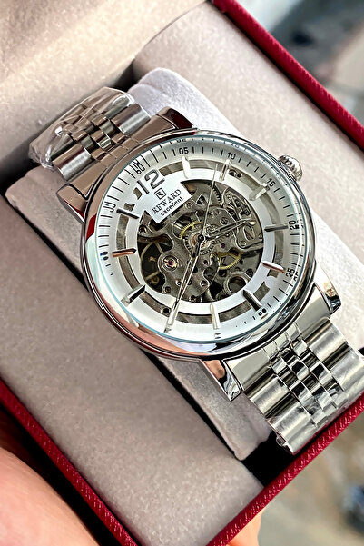 Reward Automatic Mechanism Steel Cord 2 Year Warranty Men's Wristwatch