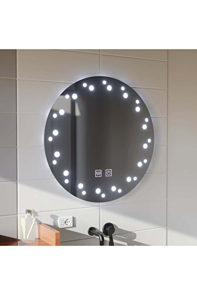 OEM Oglinda LED Touch Ivory Sistem Dezaburire 70X70cm