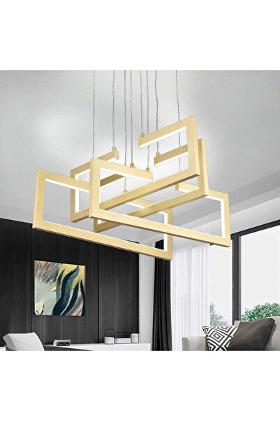 OEM LED полилей с дистанционно управление, 98W висяща лампа, 4 елемента, студ...