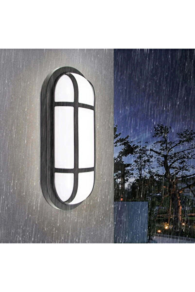 OEM Aplica LED de Exterior AX321/218BK, IP65, Alb si Negru