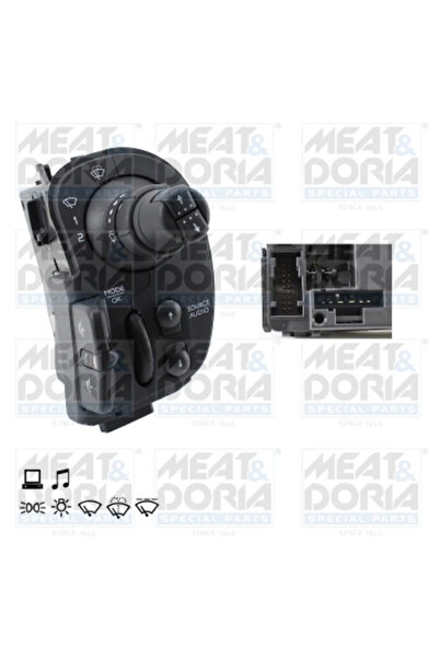 MEATDORIA Bloc De Lumini 231626 Renault Kangoo/Kangoo / Grand Kangoo 2