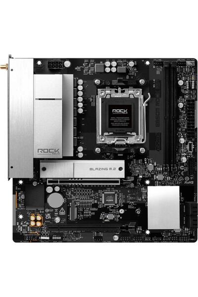 ASROCK Placă de bază B850M Rock WiFi, AMD B850, AM5, DDR5, mATX