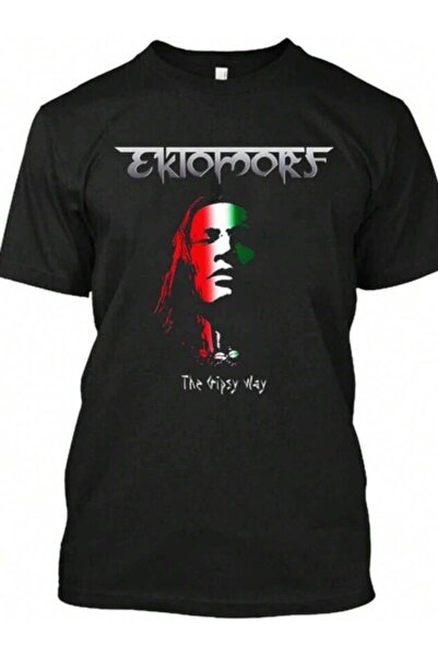 9TAY جديد! تي شيرت Ektomorf The Gipsy Way ذو الطراز الهنغاري الموسيقي الرجعي ...