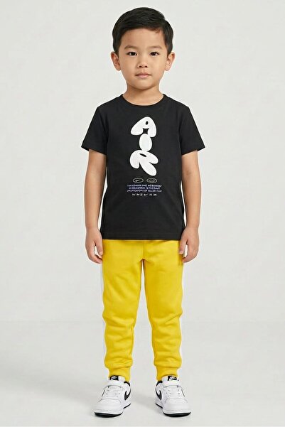 Nike Kids Boy Graphic Print Short Sleeve Outdoor T-Shirt, Black