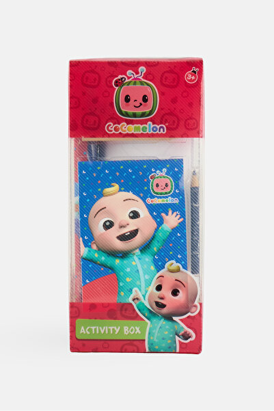 Cocomelon Activity Box with Metal Pencil Case