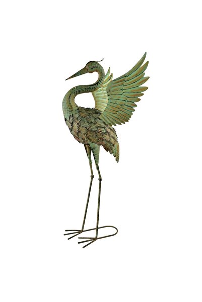 MONDEX Figurină metalică Cedric 45x36x85 verde 1 buc.