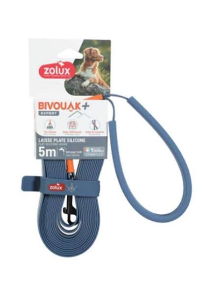 Zolux BVK Silicone Flat Lead Red, 5 m