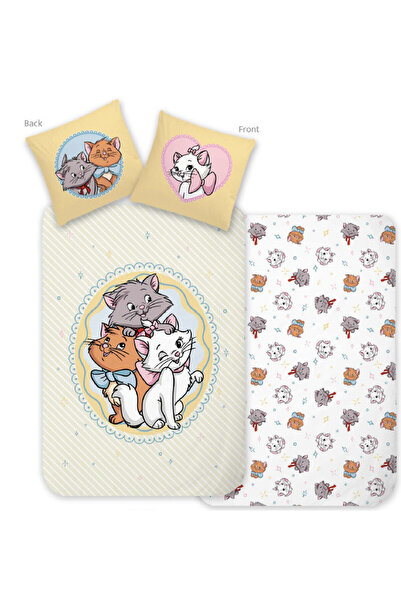 Disney Classics Cute Set de lenjerie de pat Aristocats 140×200cm, 70×90 cm