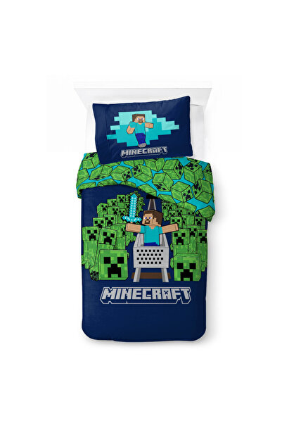 MINECRAFT Game Over Creepers set de lenjerie 140×200cm, 70×90 cm
