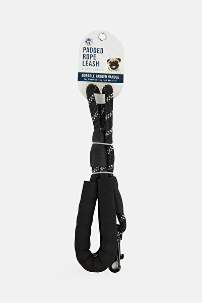 Brooklyn Pet Gear 4 Foot Padded Pet Rope Leash, Assorted