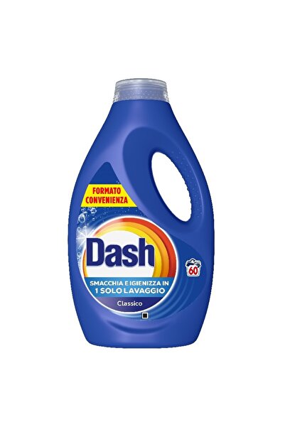 Dash detergent lichid pentru rufe Classico 2700 ml, 60 spălări