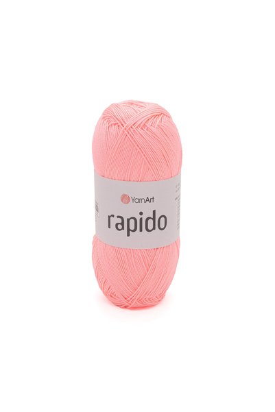 Yarnart Rapido Light Pink Summer Thin Hand Knitting Yarn 683