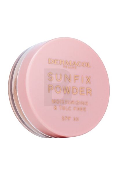 Dermacol SUNfix Pudră SPF 30 – pudră pentru uniformizarea nuanței pielii, 7,2 g