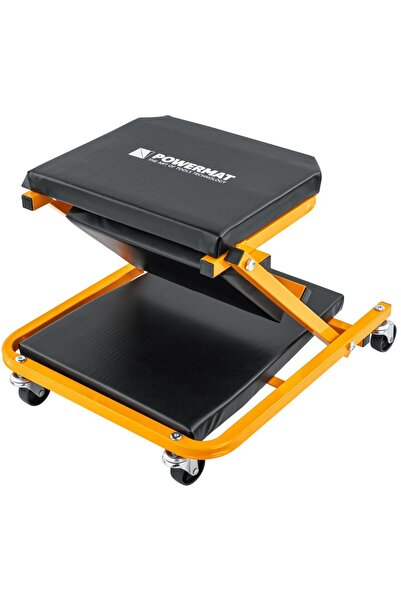 Powermat Șezlong de atelier 2-în-1 PM-LWS-150T, 910 mm x 410 mm x 120 mm, PM1401