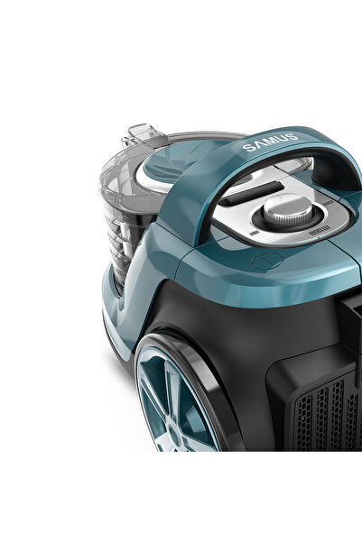 Samus Aspirator fara sac Tornado, putere motor: 800 W, putere de aspirare: 160 W, turcoaz