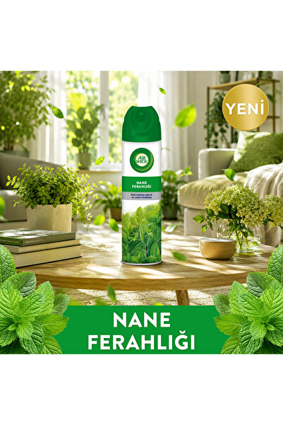 Air Wick Aerosol Sprey Oda Kokusu Nane Ferahlığı 300ml