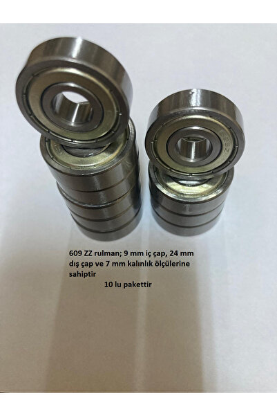 Genel Markalar 609 zz rulman 10 lu paket