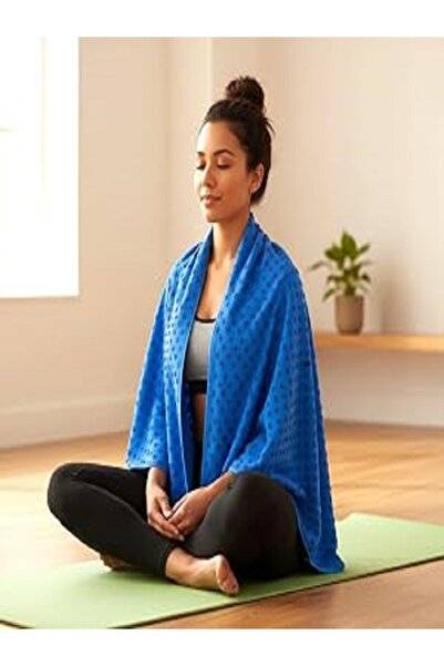 Generic منشفة يوجا مضادة للانزلاق (Non-Slip Yoga Towel) أو بطانية يوجا ميكروف...
