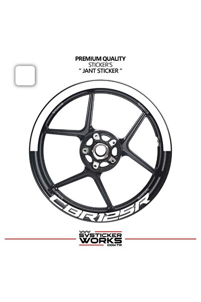 ARONA Honda Cbr 125 R Wheel Strip – Half Wheel Cover & Cbr 125 R Lettering St...