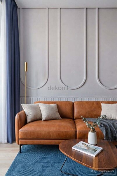 Dekonil Boyanabilir Ayla Pinterest Mdf Oval Duvar Çıtası 96x148cm