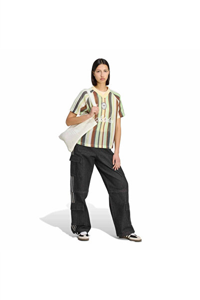 adidas Çok Renki Kadın T-shirt KNIT JERSEY KY3162