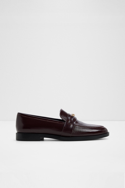 Aldo ELLYA - Kadın Hakiki Deri Bordo Loafer