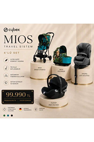 Cybex Mios Cloud Anoris avantajlı travel sistem