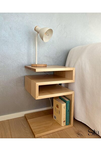 Generic Sweedish Solid Wood Bedside Table, Minimalist Design, Modern and Time...
