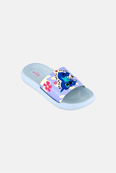 Disney Kids Girl Stitch Slip On slides, Multicolor