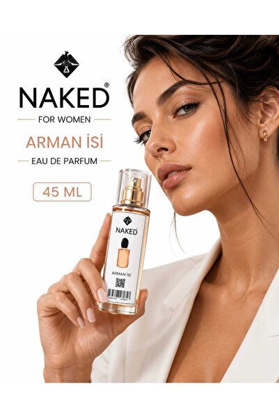 naked K15 Arman İsi Kadın Parfüm EDP 45 ml Çiçeksi Meyvemsi Amber Koku