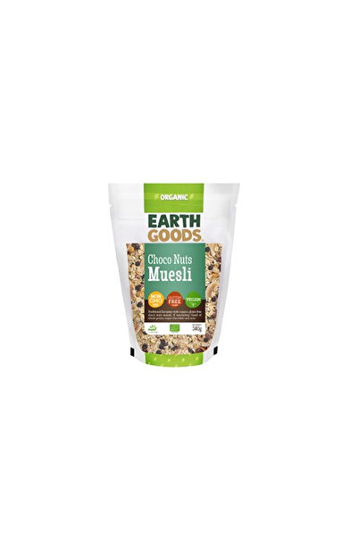 Earth Goods Organic Choco Nuts Muesli - vegan, GMO free, gluten free