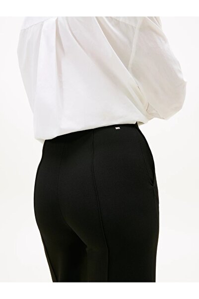 Tommy Hilfiger Th Ww0ww48406 Punto Wıde Leg Kadın Pantolon