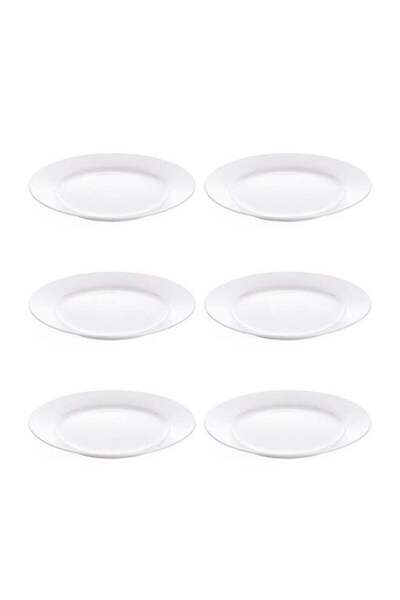 Dove 6-Piece Dinner Plates White 11inch