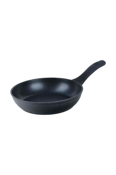 Trust Non-Stick Aluminium Frying Pan With Heat Resistant Handle Black 20cm