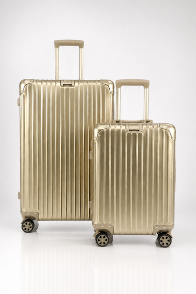 ALUMİNUM 100% Original Aluminium Luggage Suitcase Travel Case Luxury Luggage ...