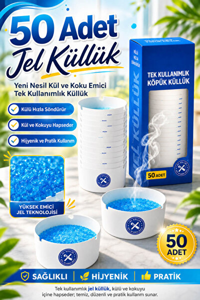 Anadolu Saray 50 Adet Jel Küllük – Yeni Nesil Kül ve Koku Emici Tek Kullanıml...