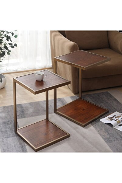 Crestview Collection Wooden Nesting Table