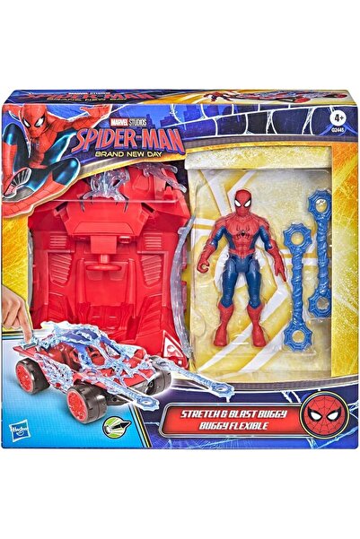 Hasbros Marvel Studios Spider-Man Day ActionVerse Stretch & Blast Buggy