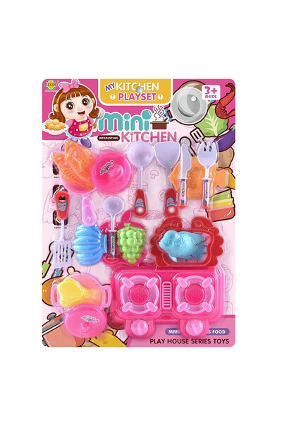 OEM Κουζινικά Mini Kitchen Καρτέλα 43x31x5cm ToyMarkt 971296