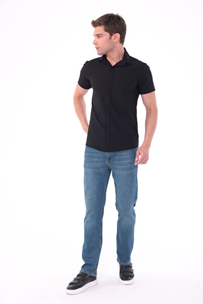 MYRAB DENİM Erkek Tint Çok Efektli Diz İzi Yapmayan Pamuklu Esnek Denim Jean ...