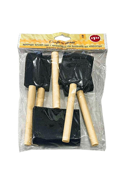 OEM Πινέλα-Σφουγγάρια σετ 5 τεμ 21x14cm JustNote 703680